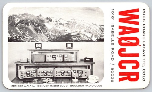 Scheda qsl radioamatore - qsl,